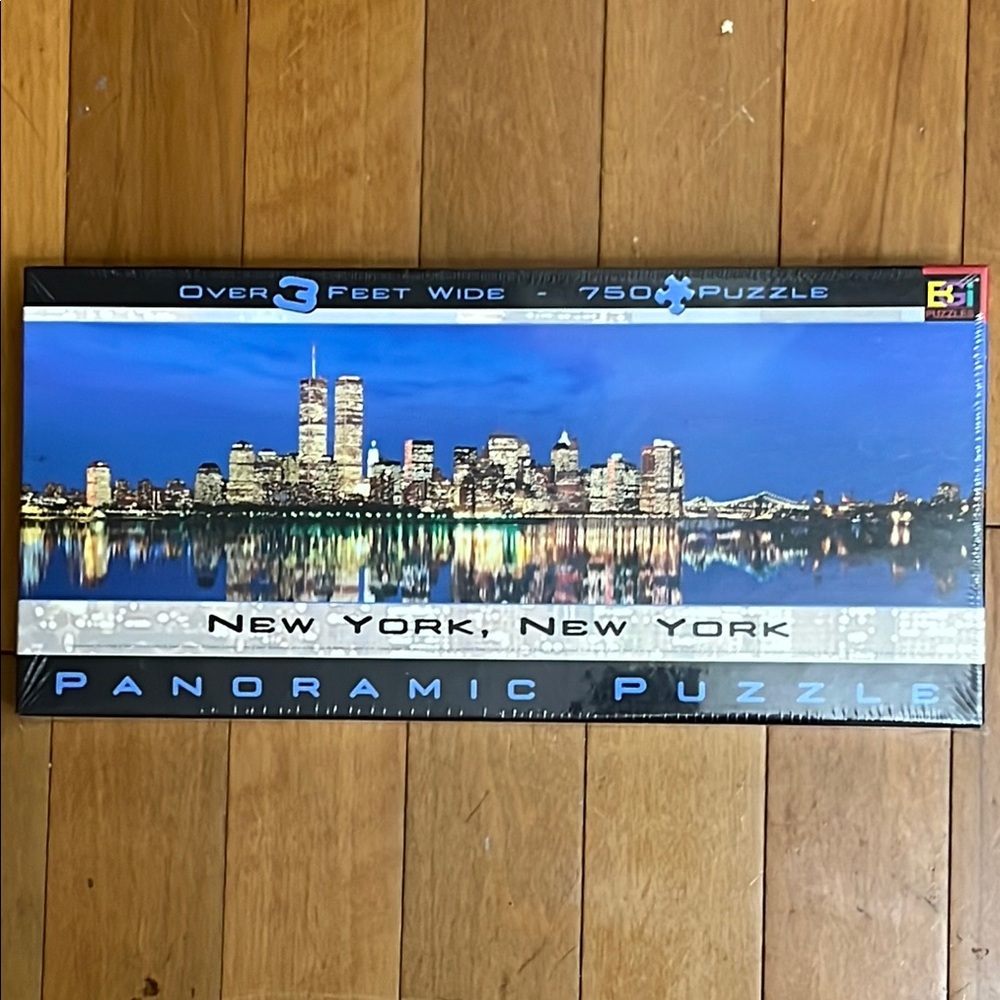 New York, New York Panoramic Puzzle – 750+ Pieces NYC Skyline Jigsaw